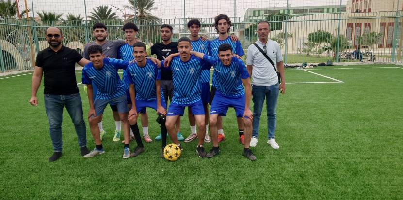 التنشيط الجامعي  مقابلة كرة القدم 